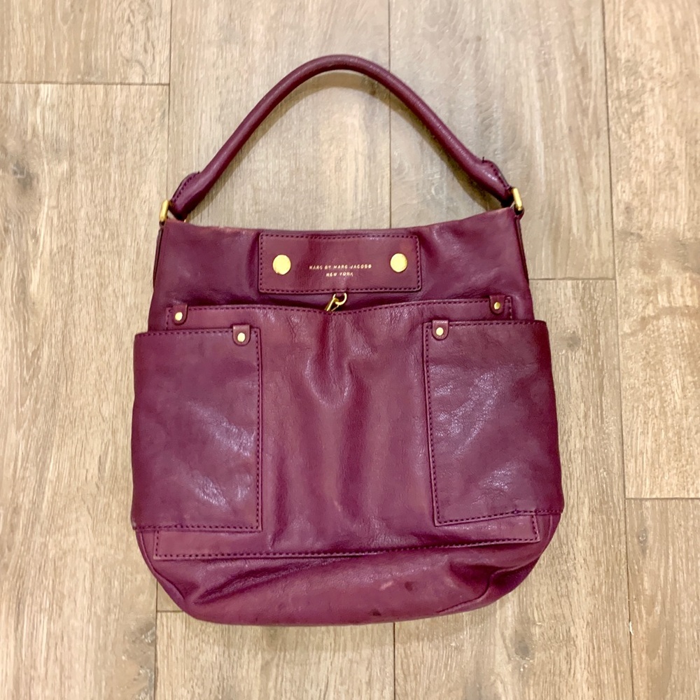 Marc by Marc Jacobs dark purple bag